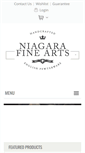 Mobile Screenshot of niagarafinearts.com